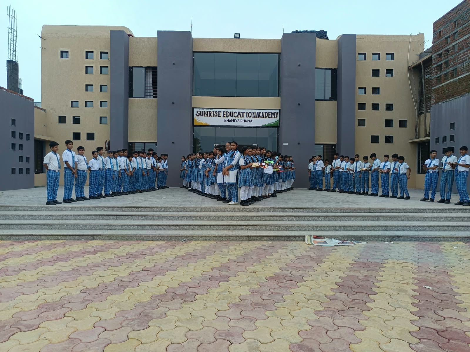 Students at Sunrise Education Academy